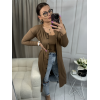 Set Kardigan + top brązowy Madewell